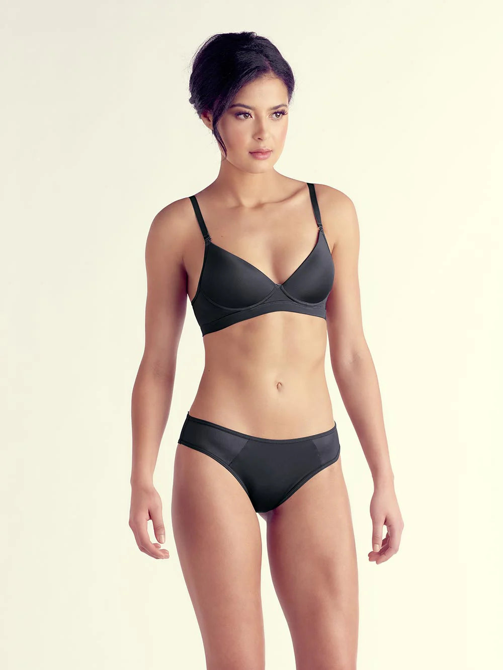 Gina Wire-free Bra, Petite, Smooth Cup, Light Push-Up, Wide Band