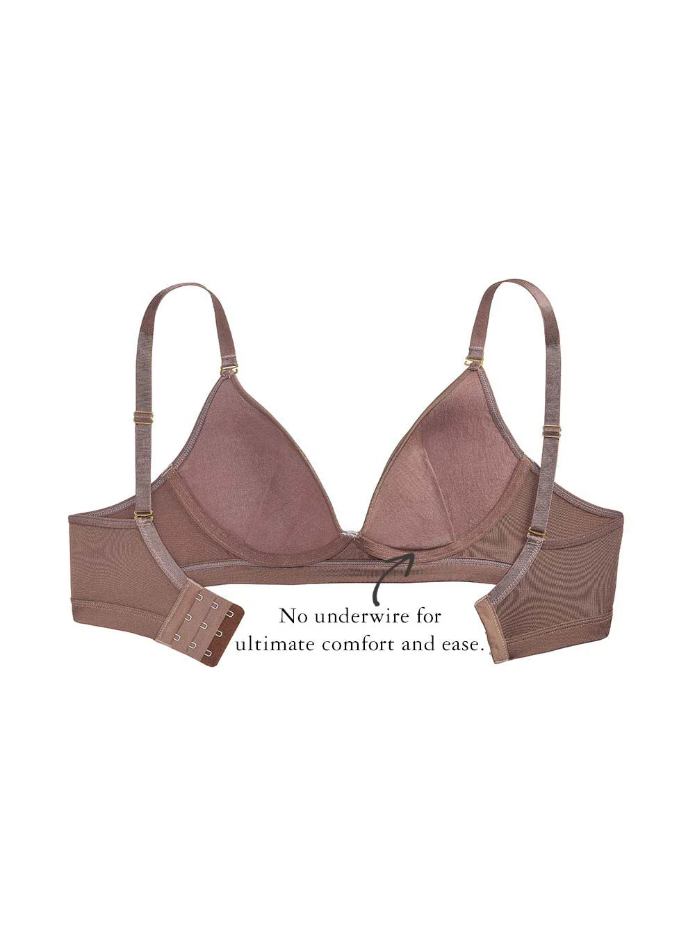 Gina Wire-free Bra, Petite, Smooth Cup, Light Push-Up, Wide Band