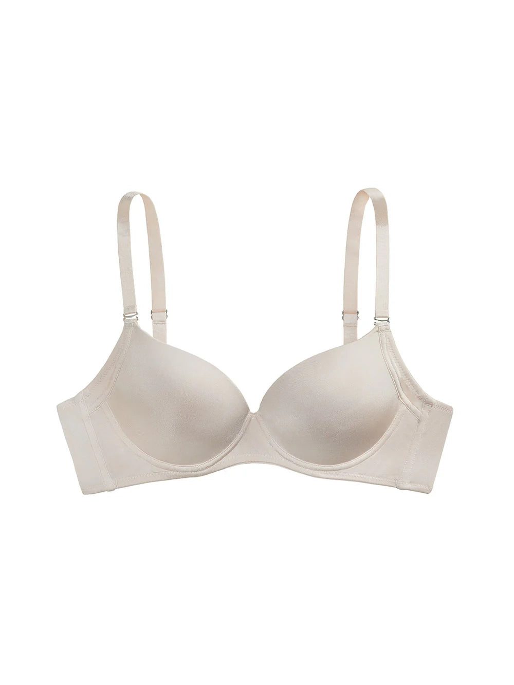 Kaitlyn Demi-Cup Bra, Petites, Push-Up, Removable Padding, Smooth Cup