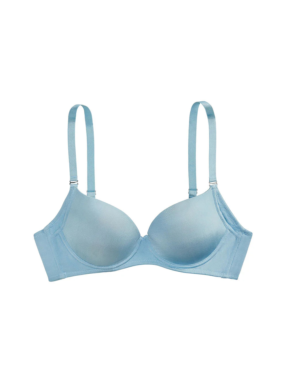 Kaitlyn Demi-Cup Bra, Petites, Push-Up, Removable Padding, Smooth Cup
