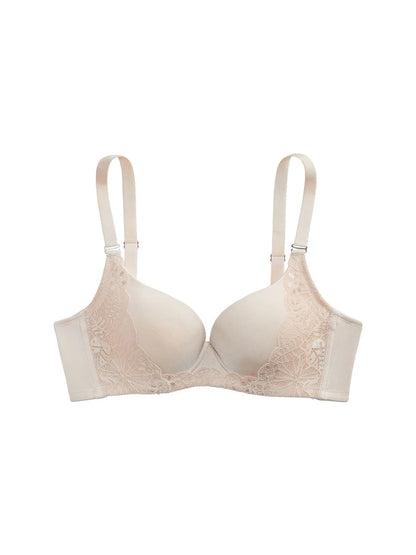 Abigail Contoured Bra, Petite, Smooth Cup, Push-Up Cups, Wide Band