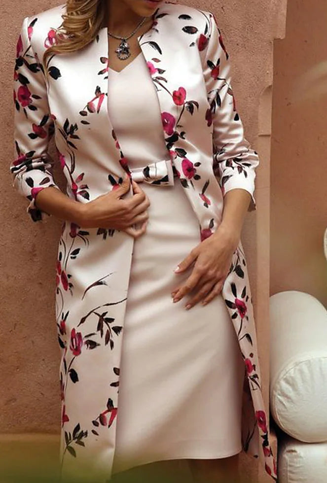 Women's Sheath Dress Knee Length Dress