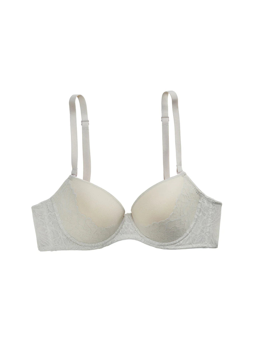 Jeanne Bra, Petite, Demi-cup, Push-up, Removable padding, Smooth Cup