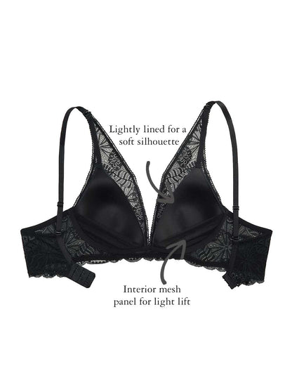Elodie Lace Bra, Petite, Push-up, Small Sizes