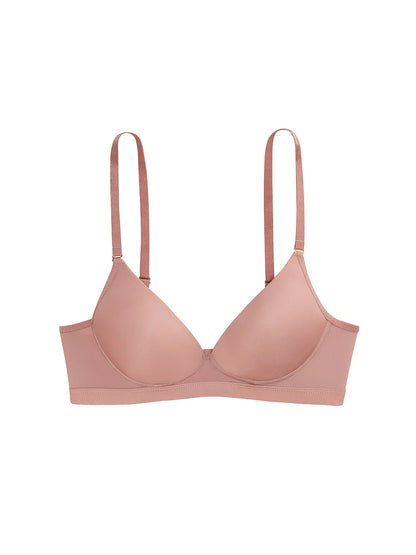 Gina Wire-free Bra, Petite, Smooth Cup, Light Push-Up, Wide Band