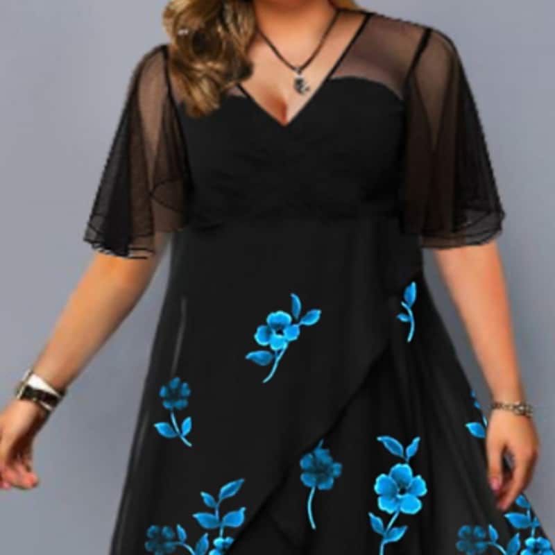 Women's Plus Size Curve A Line Dress