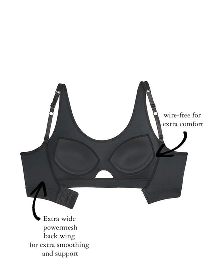 Adah Wire-free Bra, Petite, Contoured, Push-up, Racerback Sports Bra