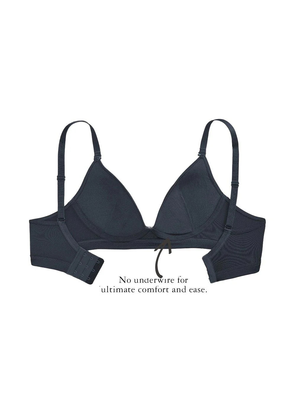 Gina Wire-free Bra, Petite, Smooth Cup, Light Push-Up, Wide Band