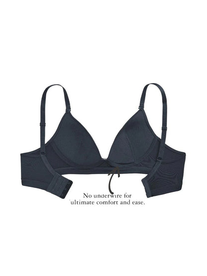 Gina Wire-free Bra, Petite, Smooth Cup, Light Push-Up, Wide Band