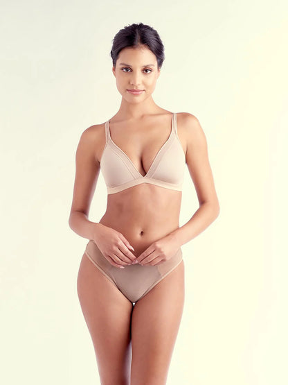 Erika Wire-free Bra, Petite, Lightly Padded, Smooth Cup, T-Shirt Bra