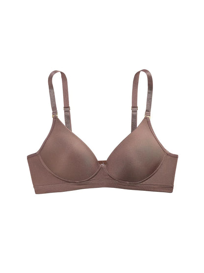 Gina Wire-free Bra, Petite, Smooth Cup, Light Push-Up, Wide Band